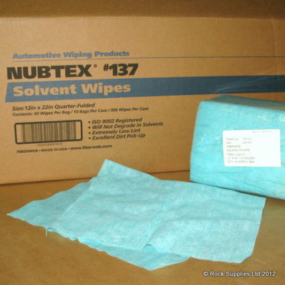 Fiberweb Nubtex Solvent Wipes